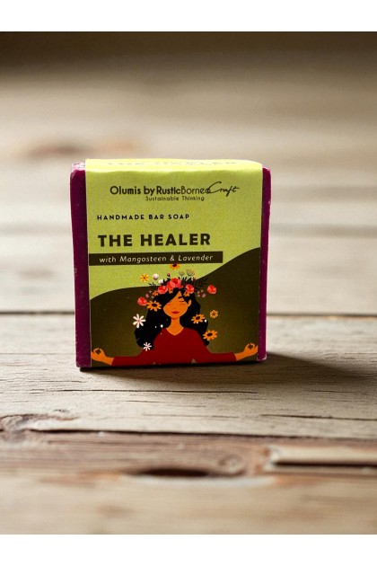 RB Handmade Bar Soap: The Healer with Mangosteen & Lavender 